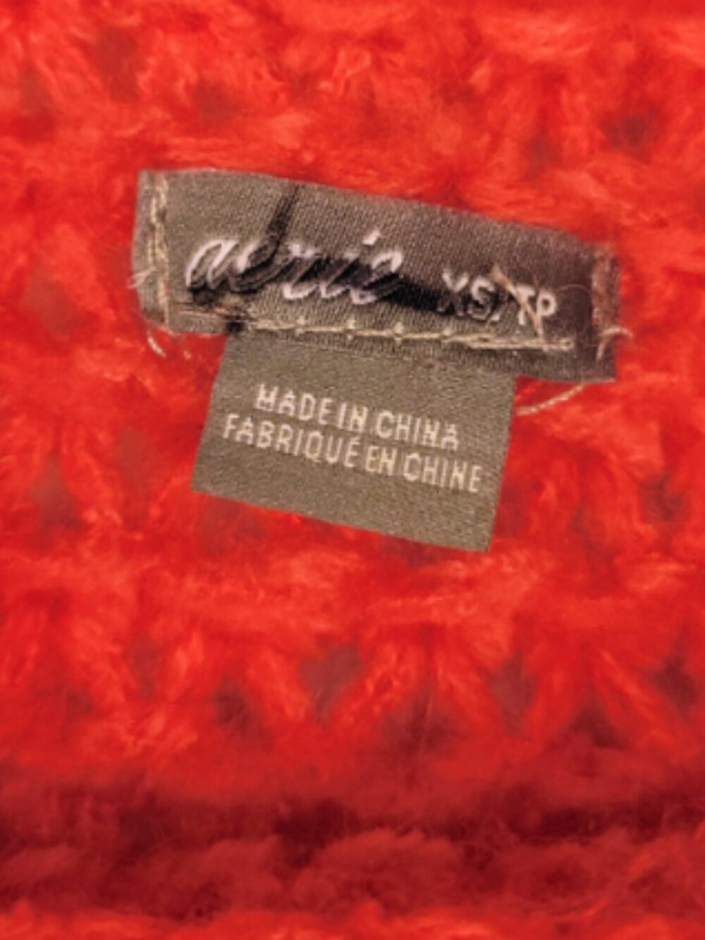 aerie Chunky Cable Knit Fuschia Cozy Sweater Drop Shoulder Cowl Neck Size XS - Picture 5 of 9